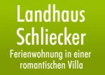Landhaus Schliecker - Ferienwohnung in einer romantischen Villa